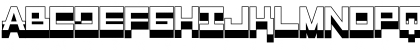 Download RaseGPL-Outline 1 Font Uppercase Preview