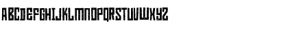 Download Heatwerk DEMO Regular Font Uppercase Preview