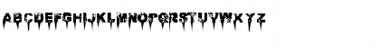 Download Immense decaY Regular Font Uppercase Preview