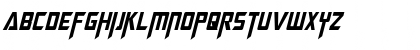 Download Megatron Condensed Italic Font Uppercase Preview