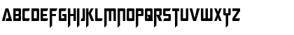 Download Megatron Condensed Regular Font Uppercase Preview