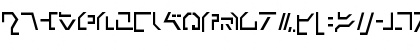 Download Modern Cybertronic Regular Font