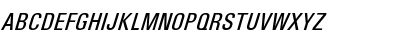 Download Utah Condensed Oblique Font