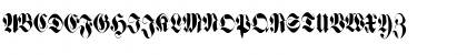Download PopFraxFrankfurt Regular Font Uppercase Preview