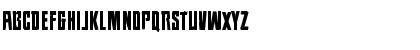 Download Population Zero BB Regular Font Uppercase Preview