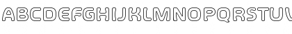 Download SHA Outline Regular Font Uppercase Preview