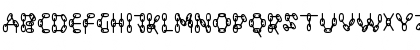 Download ChainLetterOne Regular Font Uppercase Preview