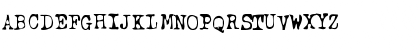 Download Typewriter Oldstyle Font Uppercase Preview