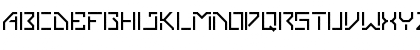 Download VanBerger Stencil Font Uppercase Preview