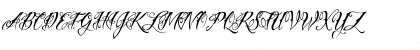 Download Vtc-NueTattooScript Regular Font Uppercase Preview