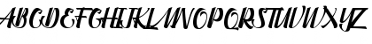 Download Aligantis Regular Font Uppercase Preview