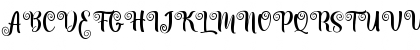 Download Amilya Regular Font Uppercase Preview