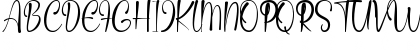 Download Anderella Demo Regular Font Uppercase Preview