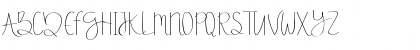 Download Aneetha Demo Regular Font Uppercase Preview