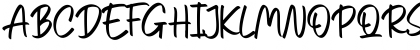 Download Angellia Regular Font Uppercase Preview