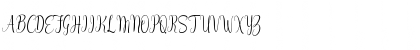 Download Aqilla Regular Font Uppercase Preview