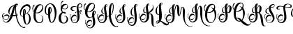 Download Ardilla Personal Use Regular Font Uppercase Preview