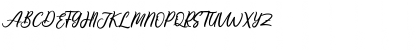 Download Ardinia Demo Regular Font Uppercase Preview