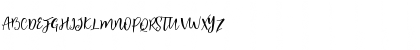 Download ArtLove Regular Font Uppercase Preview