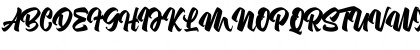 Download Asterik Demo Regular Font Uppercase Preview