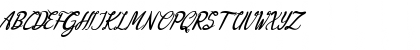 Download Augustavn Regular Font Uppercase Preview