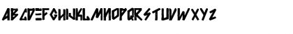 Download Awesome Brush Regular Font Uppercase Preview