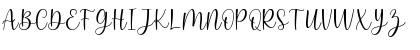 Download Beloving Regular Font Uppercase Preview