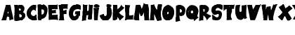Download Black Note Regular Font Uppercase Preview