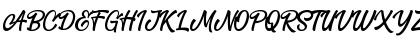 Download Blackbird Regular Font Uppercase Preview