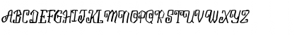 Download Blacky Sambat Regular Font Uppercase Preview