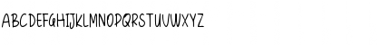 Download Bochild Regular Font Uppercase Preview