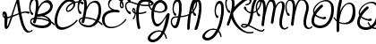 Download bonitas Regular Font Uppercase Preview