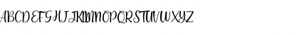 Download Breyhana Regular Font Uppercase Preview