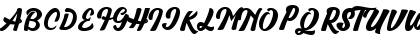 Download Brioche Regular Font Uppercase Preview