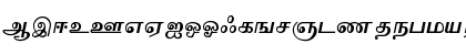 Download Vaigai AA Font Uppercase Preview