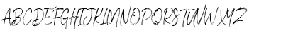 Download Brownhill Script Regular Font Uppercase Preview