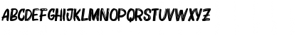 Download Bruzh Regular Font Uppercase Preview