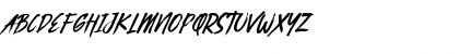 Download Busther Regular Font Uppercase Preview