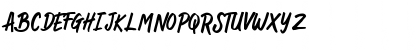 Download Butter Pineapple Regular Font Uppercase Preview