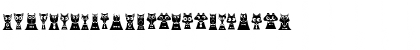 Download Creatures with Horns Regular Font Uppercase Preview