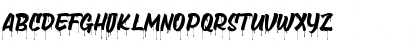Download Death Markers Regular Font Uppercase Preview