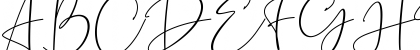 Download Estefin Regular Font Uppercase Preview