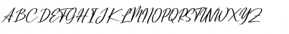 Download Gillimore Regular Font Uppercase Preview