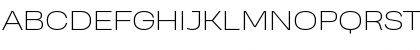 Download Heading Pro Wide Trial ExtraLight Font Uppercase Preview