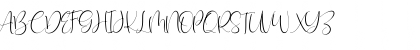 Download Isyana Script Regular Font Uppercase Preview