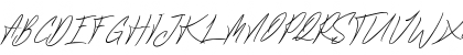Download Jillfester Demo Brush Regular Font Uppercase Preview