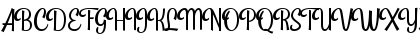 Download PlaytoonDEMO Regular Font Uppercase Preview