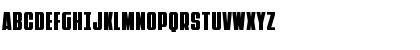 Download Punch Condensed Regular Font Uppercase Preview