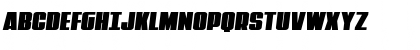 Download Punch Expanded Semi-Italic Regular Font Uppercase Preview