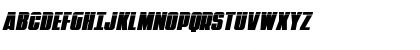 Download Punch Laser Italic Regular Font Uppercase Preview